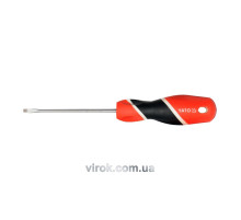 Викрутка плоска YATO : шліц SL4 х 150 мм [12/96/384]