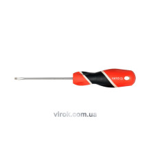 Викрутка плоска YATO : шліц SL4 х 150 мм [12/96/384]