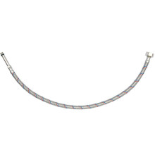 Шланг водопровідний з опліткою з нерж сталі FALA l= 600мм Ø= 8/12, з'єдн F-1/2" х M-M10x1- 50мм 1МПа