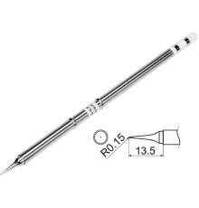 Наконечник для точкової пайки з вклад грілкою YATO заг. l= 153 мм, наконеч 13,5х 0,15 мм тип T12-ILS