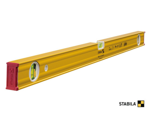 Рівень STABILA Type 80 AS-2 : L= 80 см, 3 капсули. ударостійкий профіль (ребр.жостк) ковпачки