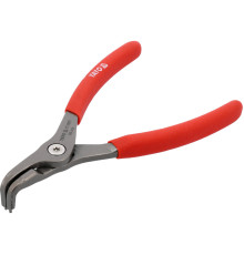 Щипці SEGERA для стопорних кілець YATO гнуті під 90° розтискні, l= 160 мм, розвід- 19-60 мм [6/48]