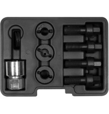 Обладнання для ремонту різьби колісних болтів YATO М12х 1,25/ 1,75 мм, М14х 1,5 мм, 8 елем. [20]