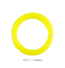 Жилка для тримера квадратна FLO 1,3 мм х 10 м [20/240]