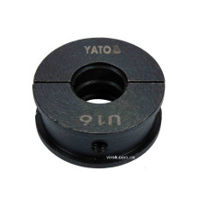 Насадка для прес-кліщів YT-21750 YATO : U16 мм [50]