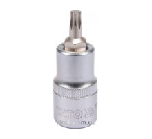 Головка торцева YATO квадрат 1/2 "TORX" Т30, L= 55 мм [40/240]