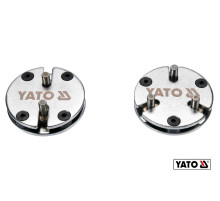 Адаптери з 2 і 3 штирями для втискання гальмівних поршнів YATO : кпл., 2 шт [10/50]