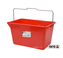 Відро для малярних робіт YATO : V= 19 л, з поділками літрів, пластикове [10]