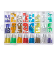 Запобіжники електричні до агрегатів YATO MAXI, MINI, Standart , в асортименті 3-100 A, 88 шт [20]