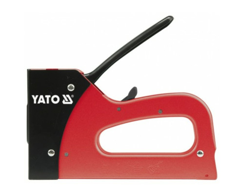 Степлер з регулятором сили до скоб і цвяхів YATO; b=10.6 мм, h= 6-16 мм, t= 1,2 мм [6/24]