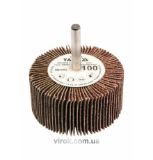 Круг пелюстковий шліфувальний YATO : подовжений Ø= 60 мм К60, шпиндель Ø= 6 мм, H= 30 мм [10/60]