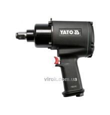 Гайковерт ударний пневматичний YATO : квадрат 3/4", F=1300 Nm [4]