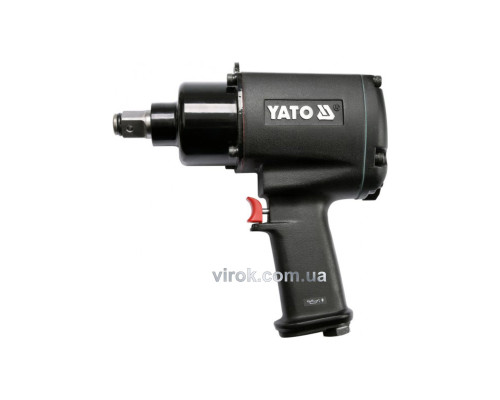 Гайковерт ударний пневматичний YATO : квадрат 3/4", F=1300 Nm [4]