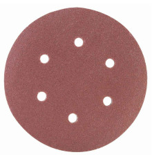 Круг шліфувальний самозачепний 6 отворів NINJA : Ø150 мм. Р180. універсальний Уп. 5 шт. [50]