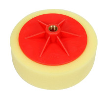 Диск полірувальний з твердою губкою YATO Ø= 150 мм, h= 50 мм, різьбове кріплення М14 [60]