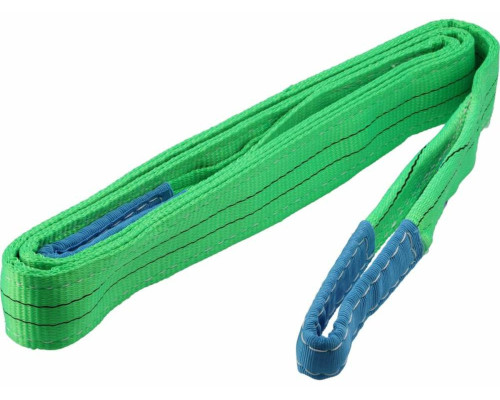 Строп ременный из полиэстера VOREL 2 петли по 30 см, общ. l=3 м, шир.- 60 мм, макс. нагруз- 2 т [25]