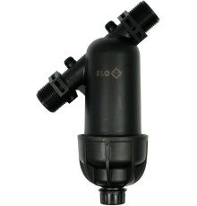 Фільтр водяний для зрошувальних систем FLO з гвинов. приєднанням- 1", фільтр- 120 мкм, 0,8 MPa [24]