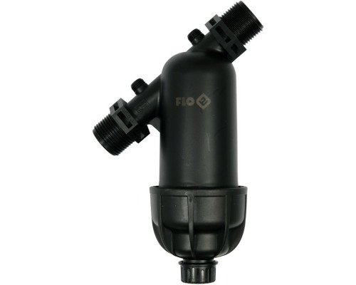 Фільтр водяний для зрошувальних систем FLO з гвинов. приєднанням- 1", фільтр- 120 мкм, 0,8 MPa [24]