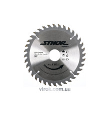 Диск пильний по дереву STHOR. Ø= 160/30 мм, h= 2 мм, 36 зубів [25/50]