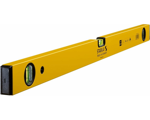 Рівень STABILA Type 70-2 : L= 80 см. точн 0,50 mm/m. 3 капсули. 2 вертикальні