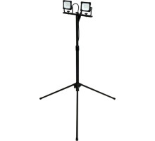 Прожекторы с SMD-диодным излучением. YATO: 2 x 20 Вт, 230 В, 2 x 1900 Lm, на штативе h=0.6-1.22 м [4]