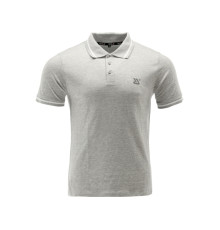 Футболка ПОЛО серая YATO, разм. 3XL/ выс- 82 см х шир- 65 см, 95%- хлопок и 5%-вискоза [40]