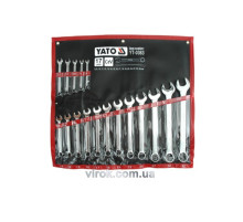 Ключі ріжково накидні YATO : М= 8-32 мм, Набір 17 шт. САТИН [3]