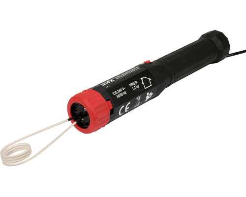 Нагрівач переносний YATO від електромережі- 230 В, 1 кВт з 8 знімними спіралями, 9 елем. [6/24]