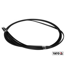 Стержні поліпропіленові для зварювання/пайки пластику YATO: 2.5x5 мм, L=1 м, при t= 300°C, 5 шт [30]