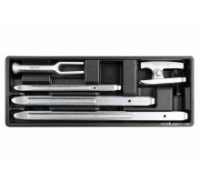 Вклад в инструментальный шкаф YATO с 3 монтажн. лопатками для шин, съемник рулей. тяг и шаровых оп