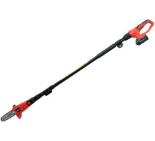 Кусторез аккумуляторный многоцелевой садовой YATO Li-Ion 18V, 2АГ, со съемным телеском. держателем, пила 8"