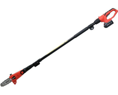 Кущоріз акумуляторни багатоцільвий садивий YATO Li-Ion 18V, 2АГ, з знімн телеск. тримачем, пила 8"