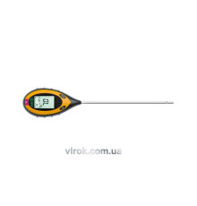 Тестер параметрів грунту VOREL 4 в 1; U= 9V, FLO  [10]