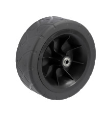 Колесо к транспортировочной тележке 90181 FLO: из ПВХ, Ø= 190 мм W= 70 мм, ось Ø= 8 мм l= 120 мм [12]