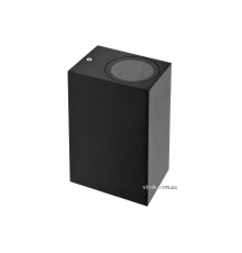 Світильник 2-LED настінний, мережевий YATO, квадратний, 35 Вт, 68 х 150 х 92 мм, цоколь GU10 [12]