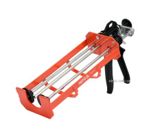 Пистолет скелетный для нанесения герметиков с двойным картриджем YATO : l= 245 мм, w= 100 мм [12]