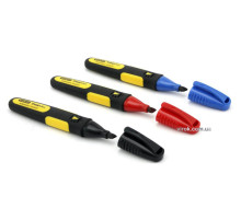 Набір маркерів STANLEY "FatMax" зі стійкими чорнилами (чорний,черв.синій), кпл. 3 шт.