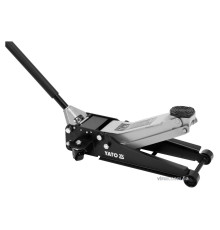 Домкрат гидравлический низкопрофильный подкатный YATO: 2.5 т, H= 85 - 520 мм [1]