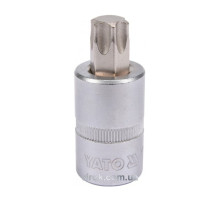 Головка торцевая YATO квадрат 1/2 "TORX" Т60, L=55 мм [40/160]
