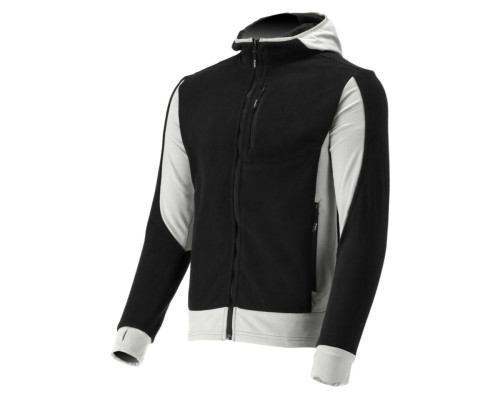 Худой флисовый из полиэстера YATO размер L, серо-черный, 5 карманов [20]