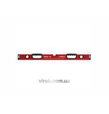 Рівень алюмінієвий YATO : L= 100 см. 3 капсули, 2 ручки [30]