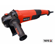 Шлифмашина угловая YATO : Ø= 180 мм, с плавным пуском P= 2000 Вт, 8400 об/мин [4/72]