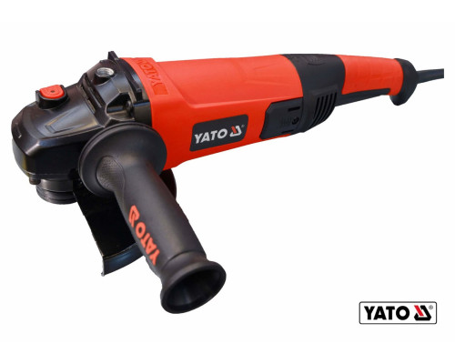 Шлифмашина угловая YATO : Ø= 180 мм, с плавным пуском P= 2000 Вт, 8400 об/мин [4/72]
