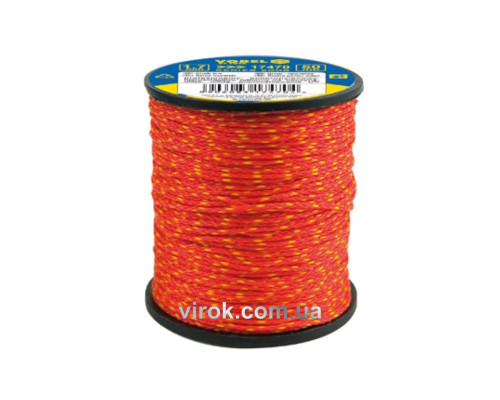 Шнур трасовочний поліпропіленовий VOREL : Ø= 1,7 мм, L= 100 м [30/120]