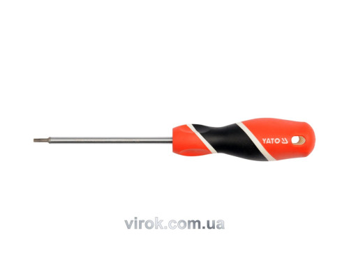 Викрутка зіркова YATO : "TORX" T25 х 100 мм [12/36/144]