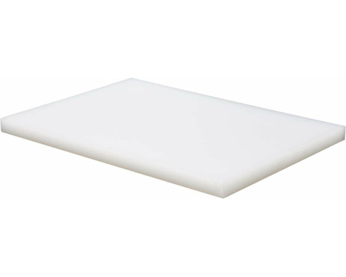 Дошка для нарізання кухонна, біла; 440х 290х 20 мм