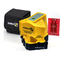 Нівелір лазерний STABILA FLS 90 : відстань - 15м; живлен 3х АА 1,5В для підлогового покриття