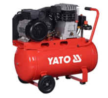 Компресор мережевий професійний YATO 230 В, 2.2 кВт,тиск ≤ 8 Bar, под. повітря-199 л/хв,ресивер-50 л