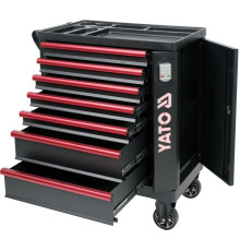 Шафа-візок для інструментів YATO з 7 шуфлядами, 982x 755x 455 мм, кодовий замок(DW)