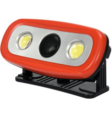 Світильник переносний, світлодіод YATO 3,7В Li-Ion акумул 2000Лм з 2 динам. по 15Вт, заряд. USB DW